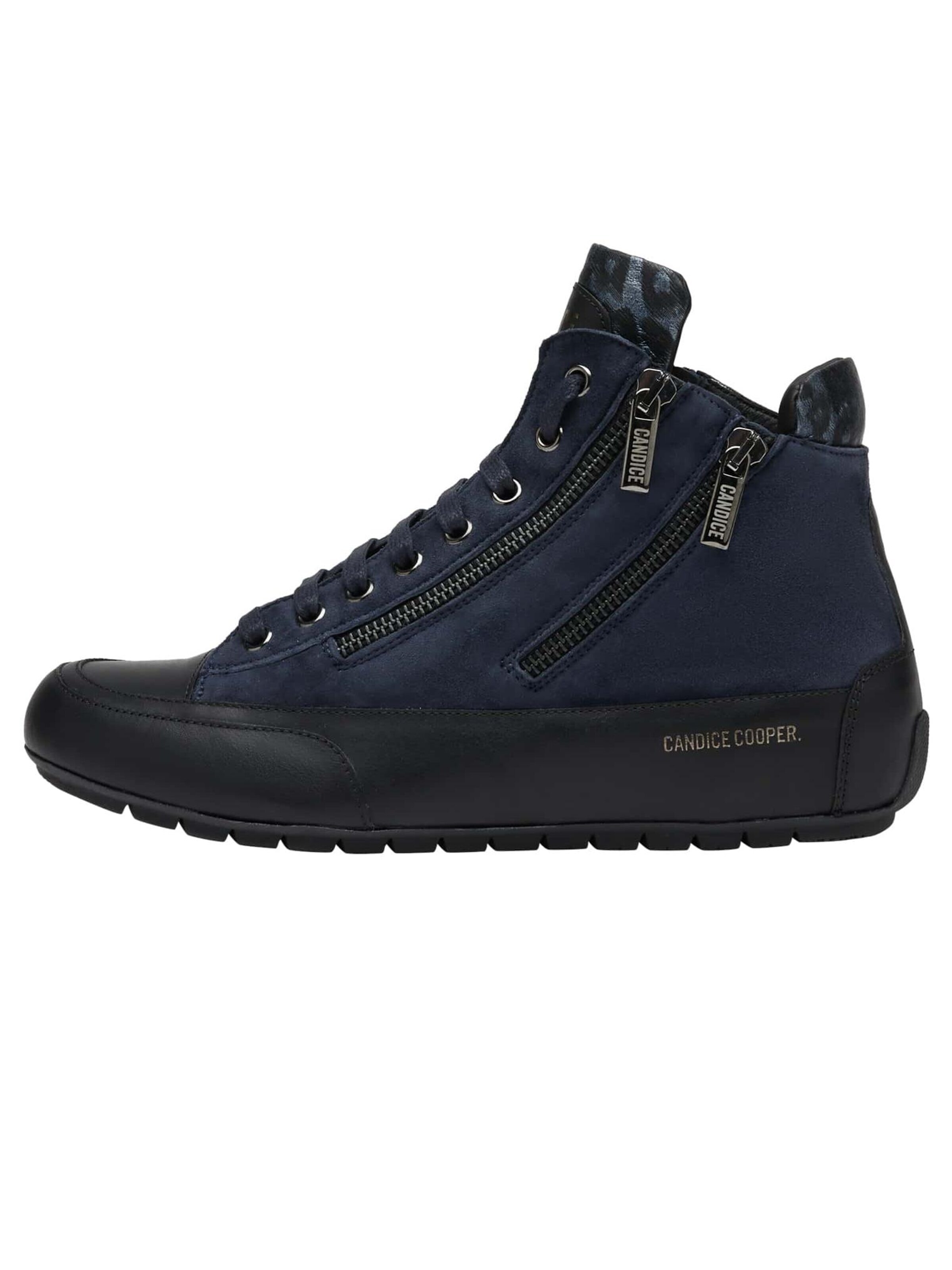 Candice Cooper High-top trainers 'LUCIA ZIP' in Blue: front