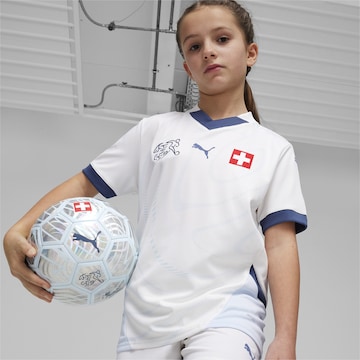 PUMA Functioneel shirt 'Schweiz 2024' in Wit