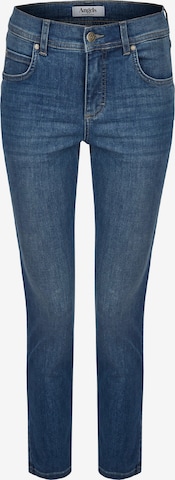 Angels Slimfit 7/8 Jeans Ankle-Jeans Ornella im Denim-Look in Blau: predná strana