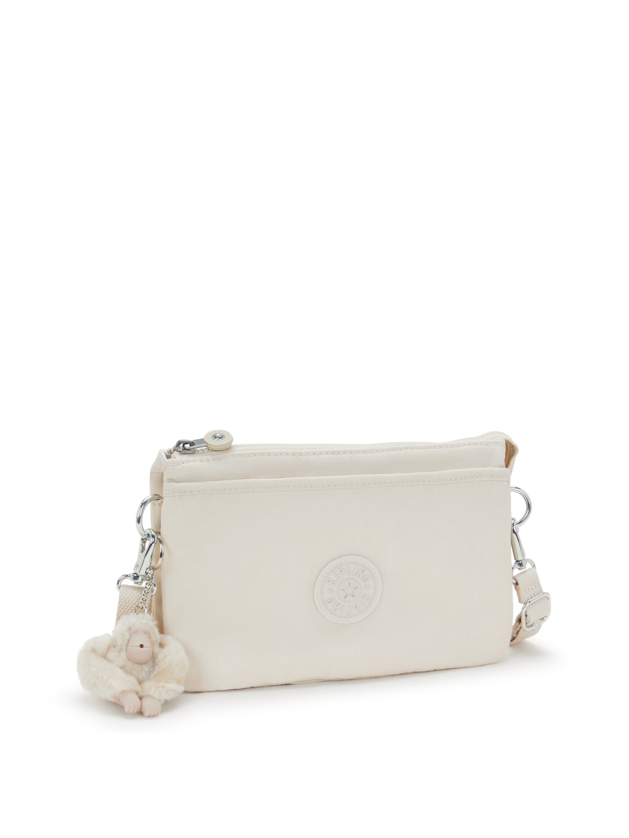 Geantă de umăr 'Riri' de la KIPLING pe alb