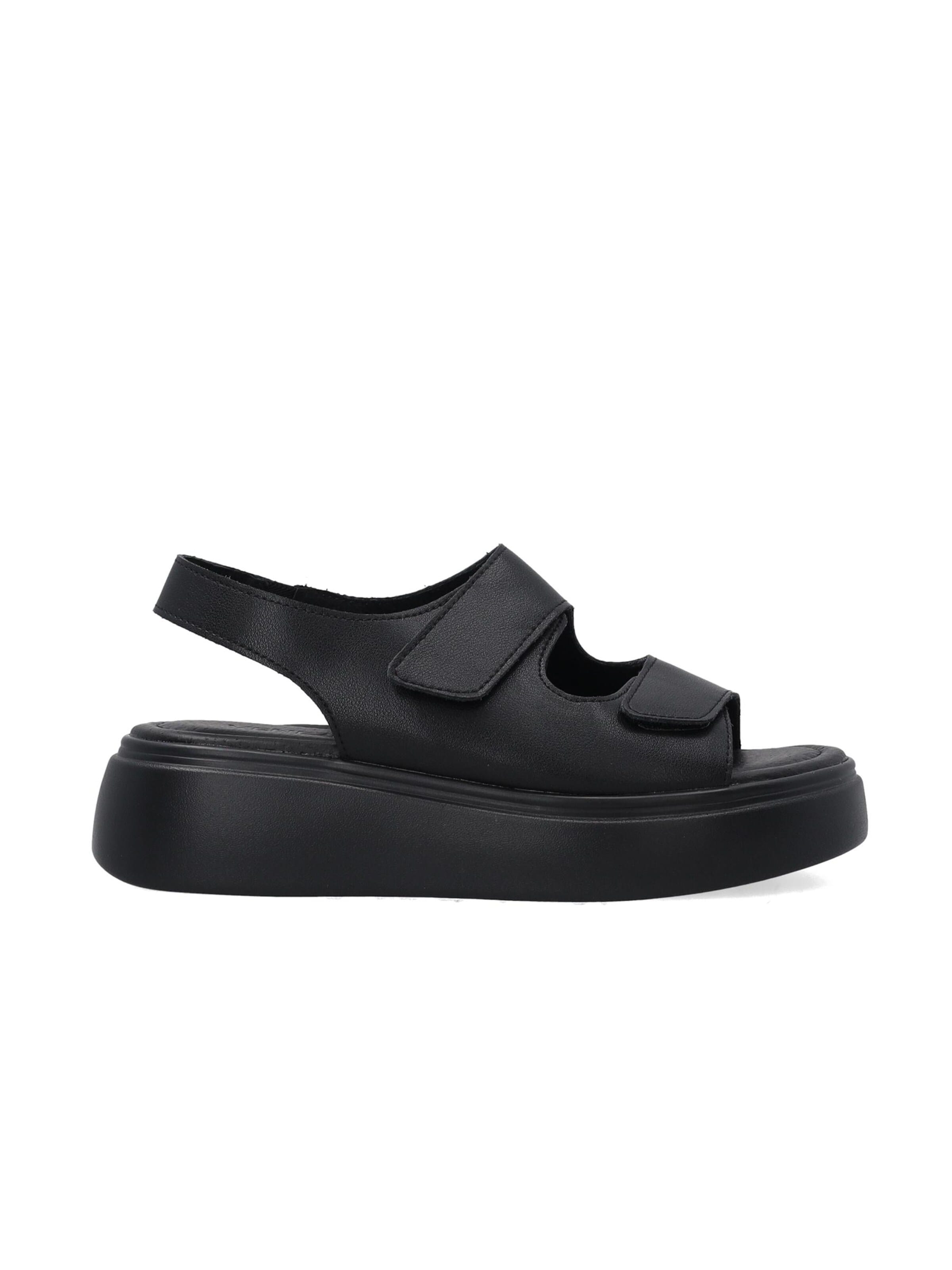 VENEZIA Sandals in Black: front