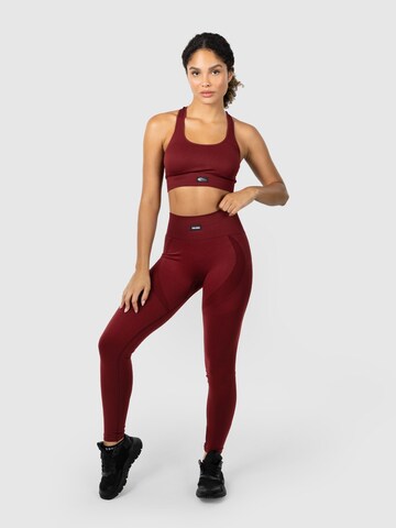 Bustier Soutien-gorge de sport 'Pia' Smilodox en rouge