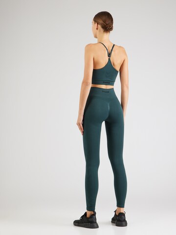 HummelSkinny Sportske hlače 'MT DEFINE' - zelena boja