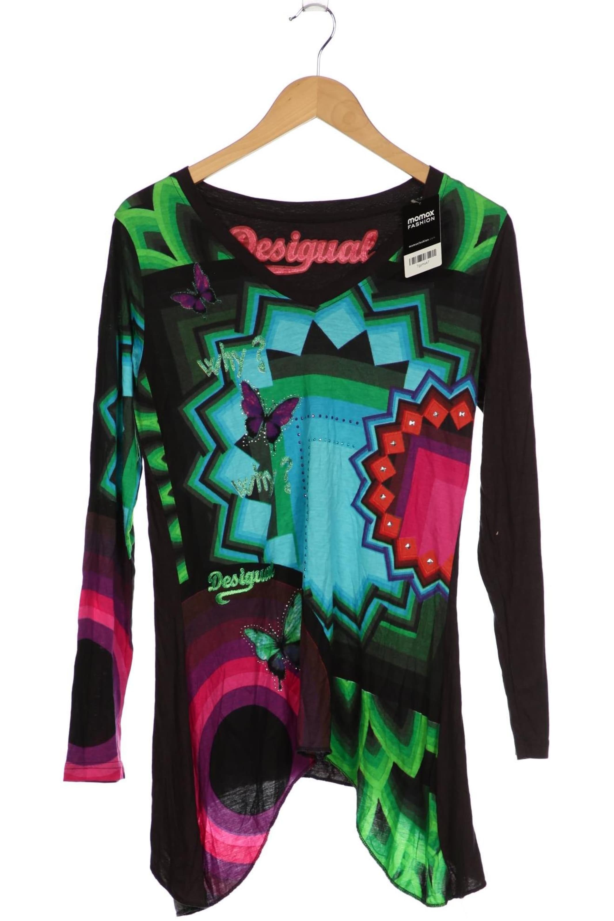 Desigual Langarmshirt L in Mischfarben: Vorderseite