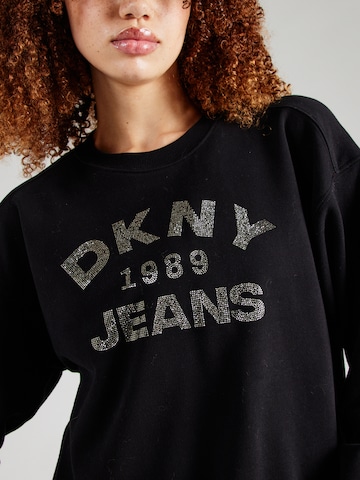 DKNY Sweatshirt in Zwart