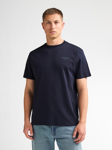 Petrol Industries T-shirt i blå: framsida