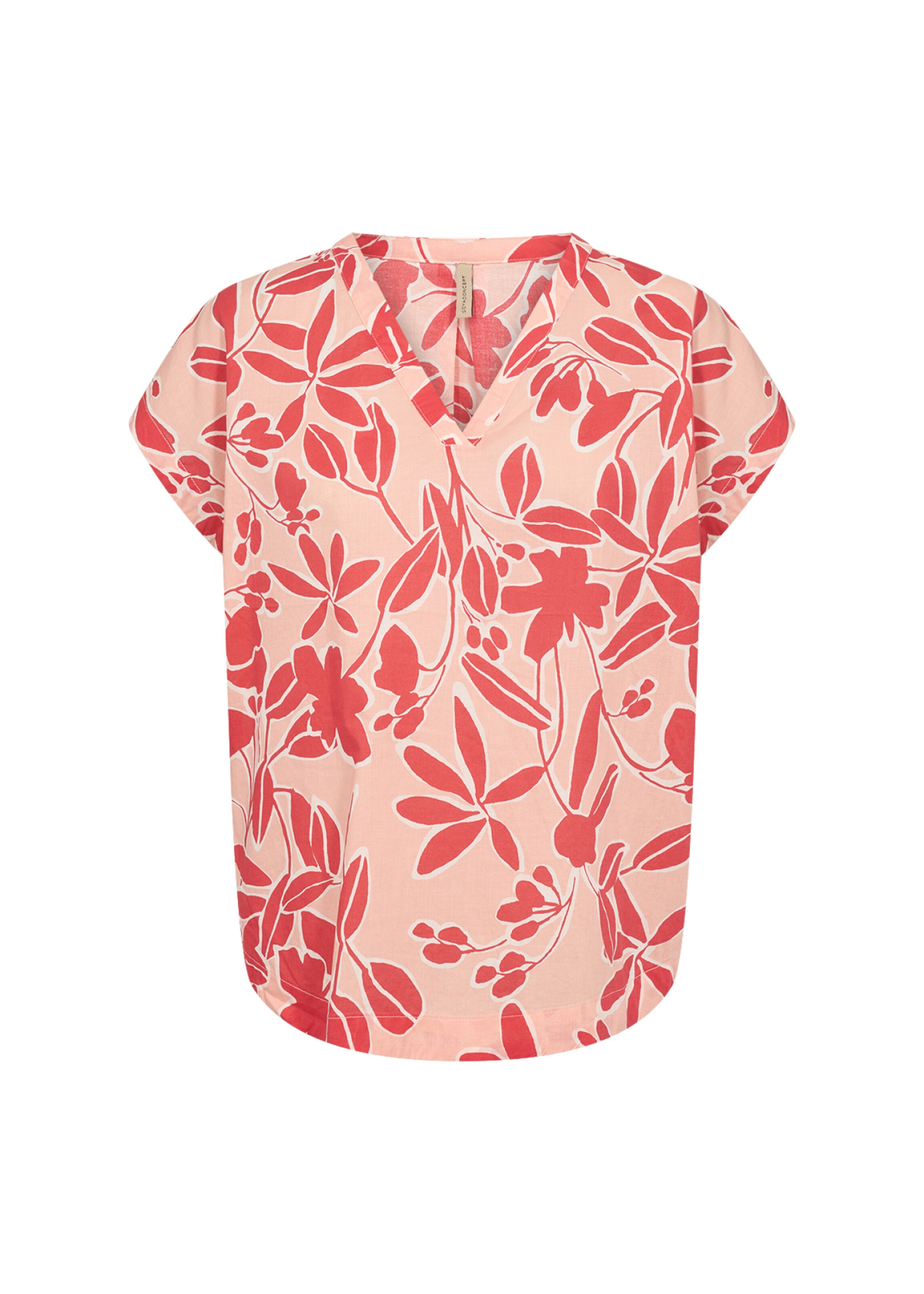 Soyaconcept Bluse in Rot: Vorderseite