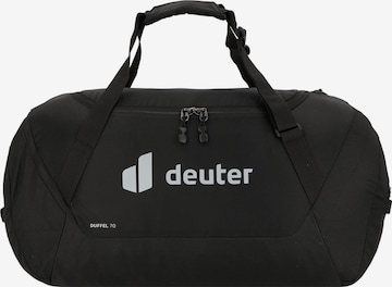 Sac de sport DEUTER en noir : devant