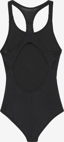NIKE Bralette Athletic Swimwear in Black