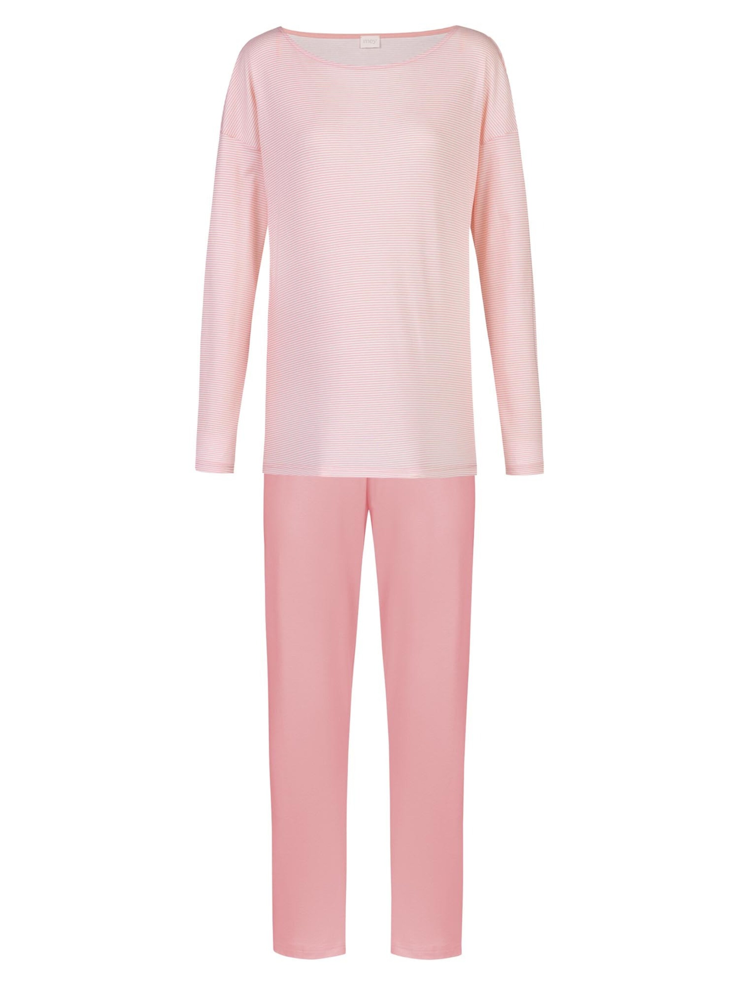 Mey Pyjama 'Simple Stripes' in Gemengde kleuren: voorkant