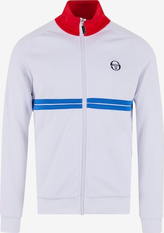 Sergio Tacchini Trainingsjack 'Dallas' in Wit: voorkant
