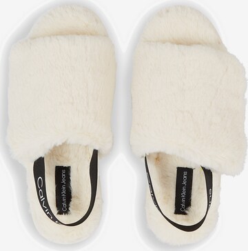 Calvin Klein Slipper in Weiß