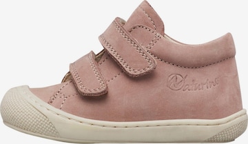 Baskets 'COCOON VL' NATURINO en rose : devant