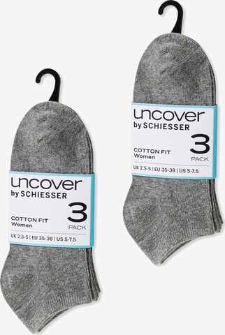 uncover by SCHIESSER Enkelsokken in Grijs