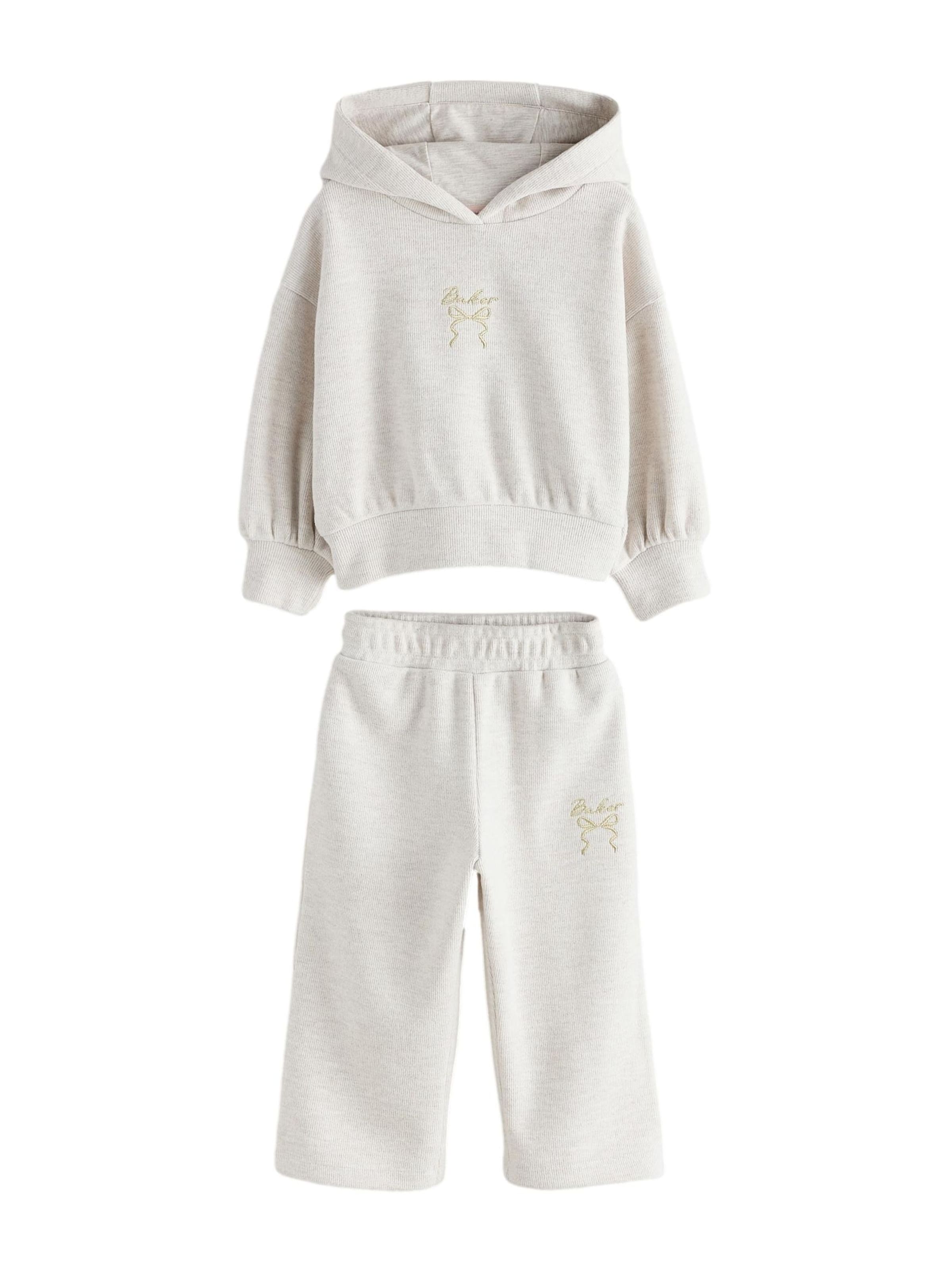 Tuta da jogging di Baker by Ted Baker in beige: frontale