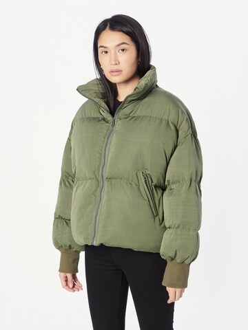 Veste d’hiver 'Luca' Edikted en vert : devant