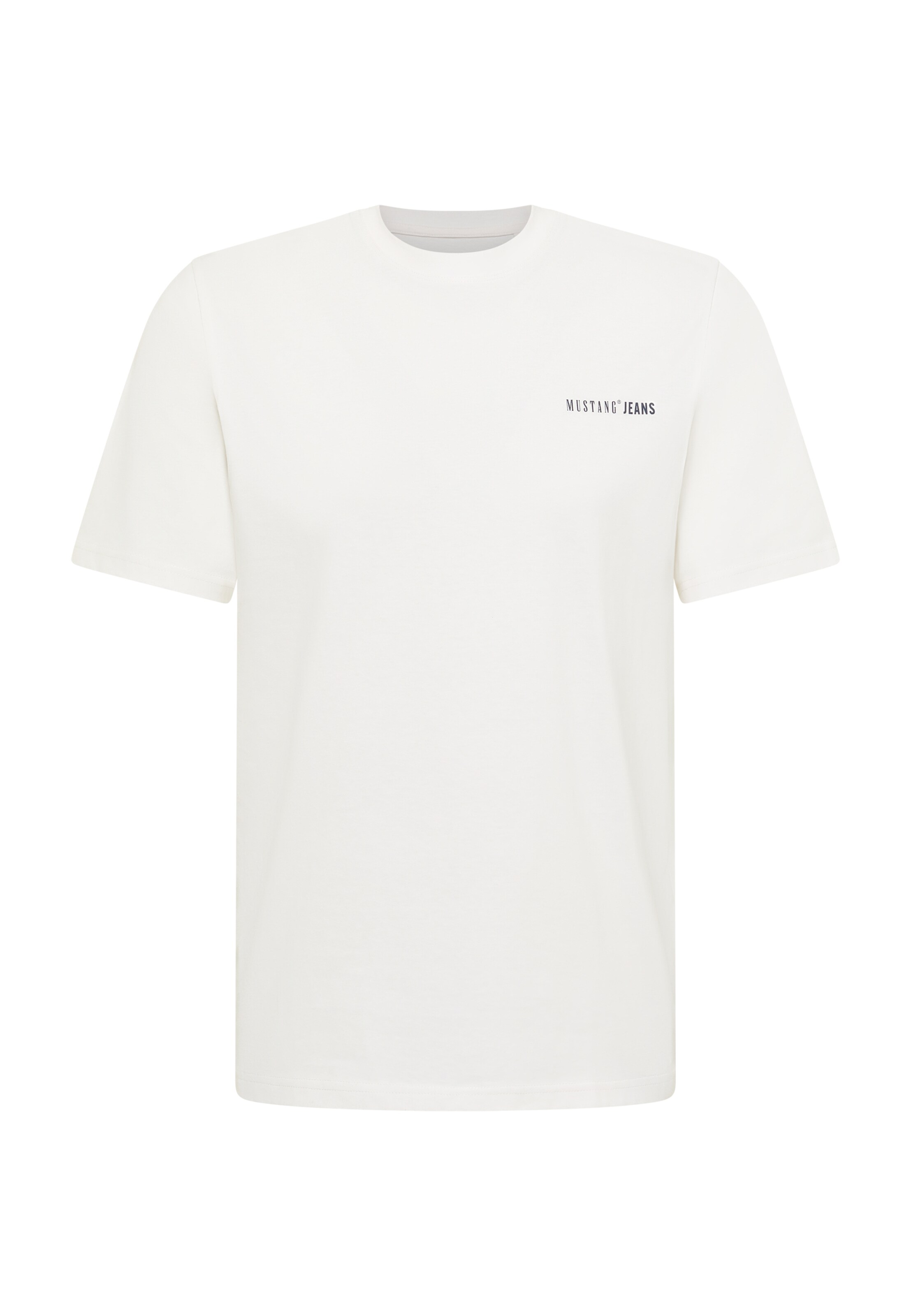 MUSTANG Shirt 'Austin ' in Weiß: Vorderseite
