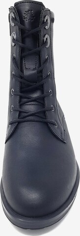 Hartjes Lace-Up Ankle Boots in Black