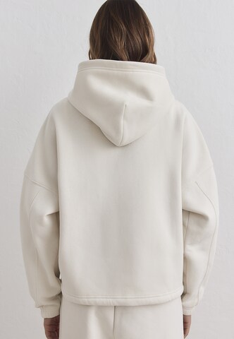 Aim'n Bluza rozpinana sportowa 'Varsity' w kolorze beżowy