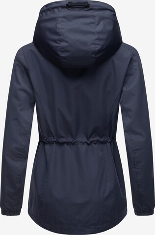 Ragwear Weatherproof jacket 'Dankka' in Blue