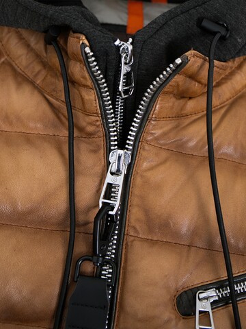 MILESTONE Between-Season Jacket 'MSApollo' in Brown