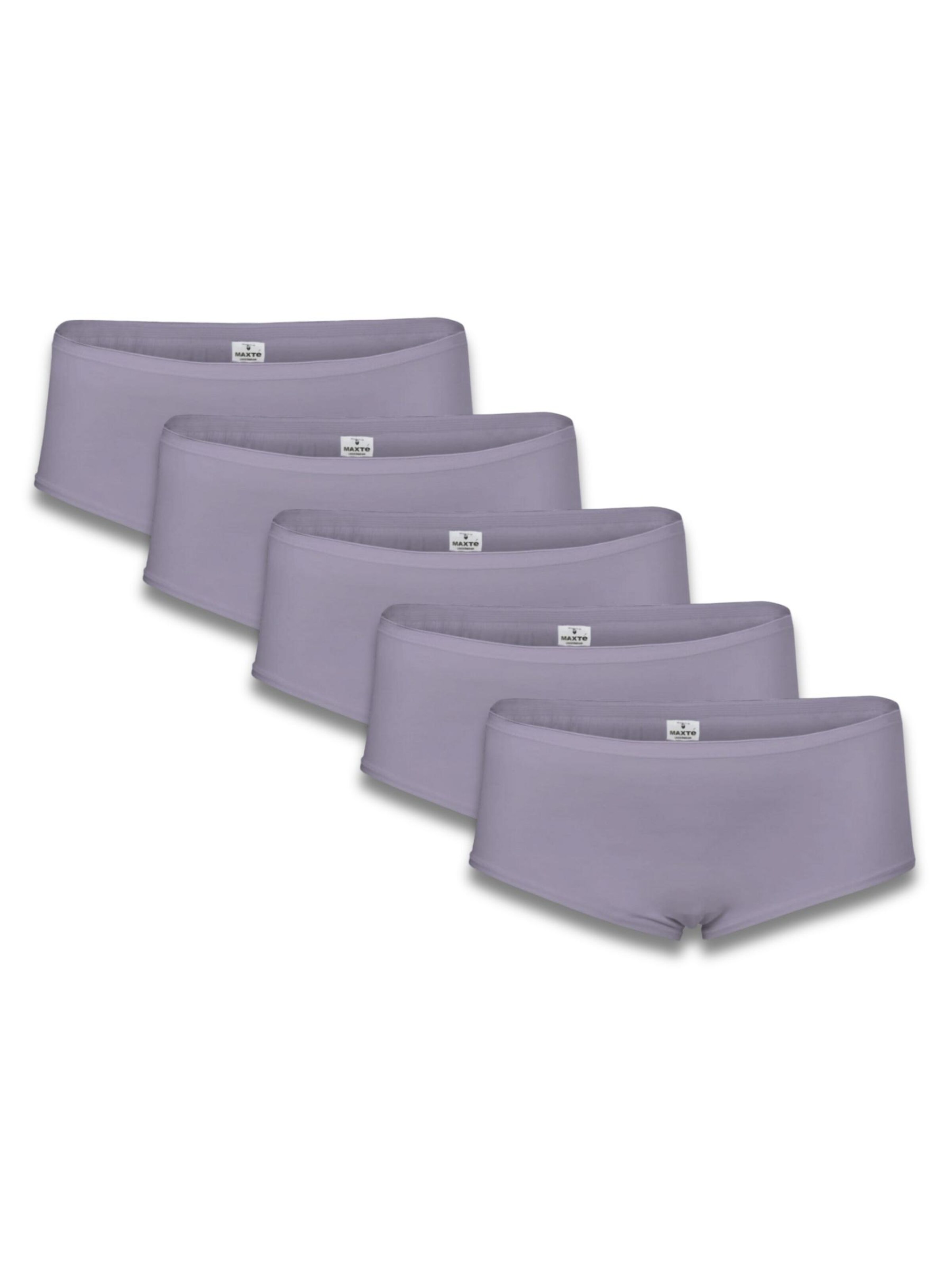 Maxte Boyshorts 'Violet Violet L 95% Baumwolle / 5% Elasthan' in Purple: front