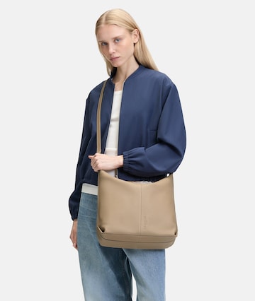 Liebeskind Berlin - Bolso de hombro en beige: frente
