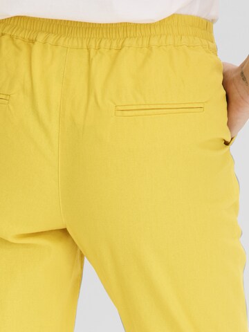 bonprix Regular Broek in Geel