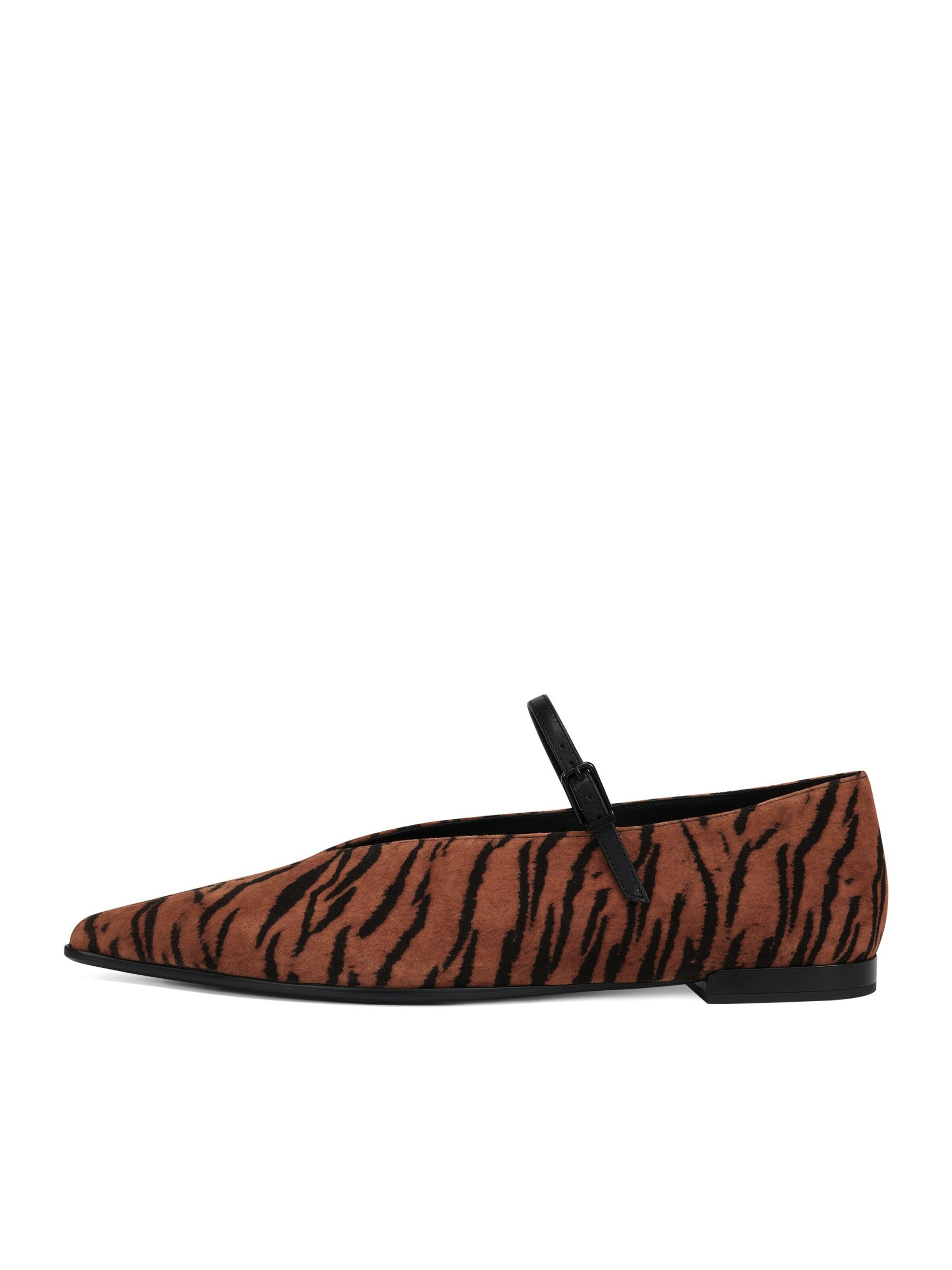 Potamy Ballet Flats with Strap in Mixed colors: front