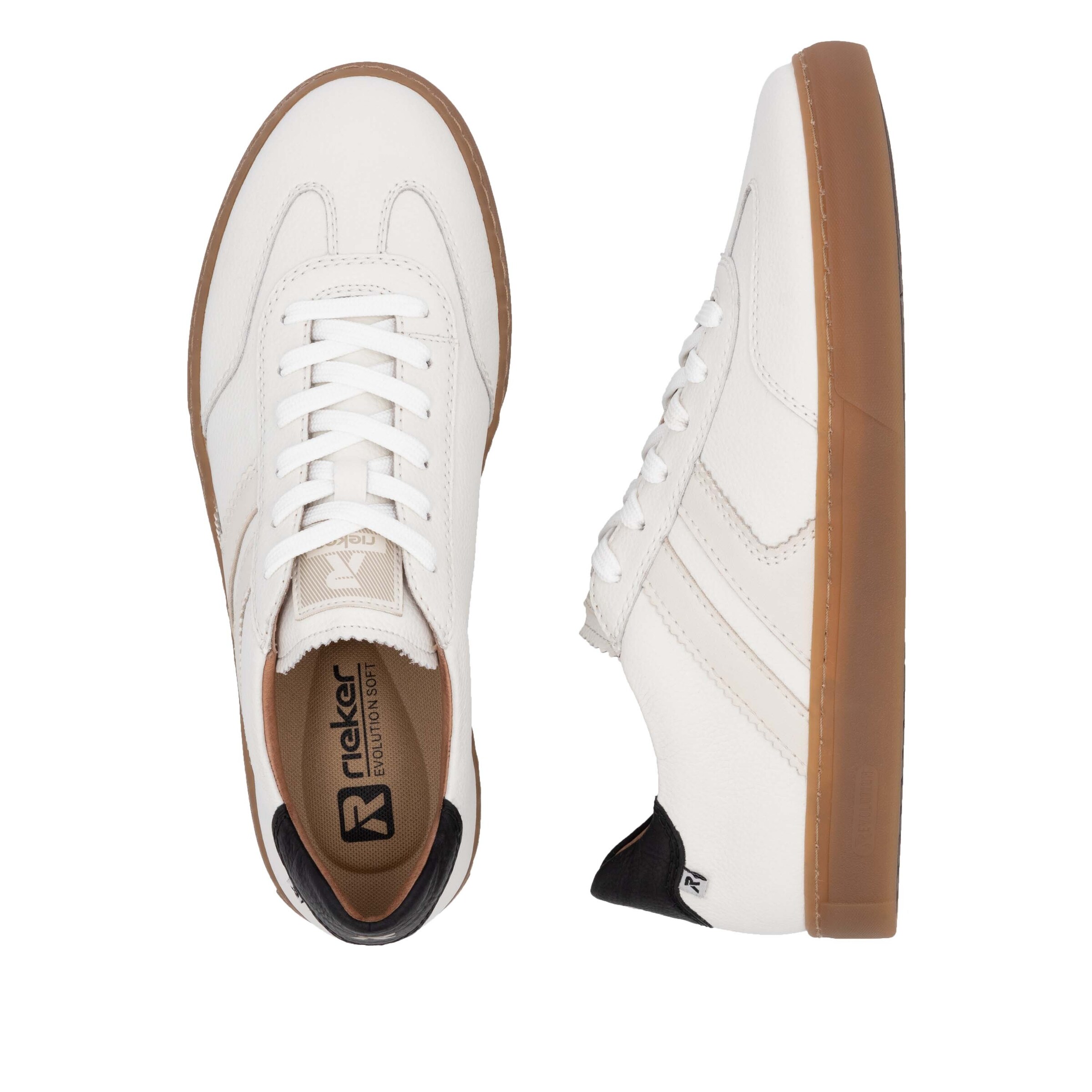 Sneaker bassa 'U0707' di Rieker Sport in bianco