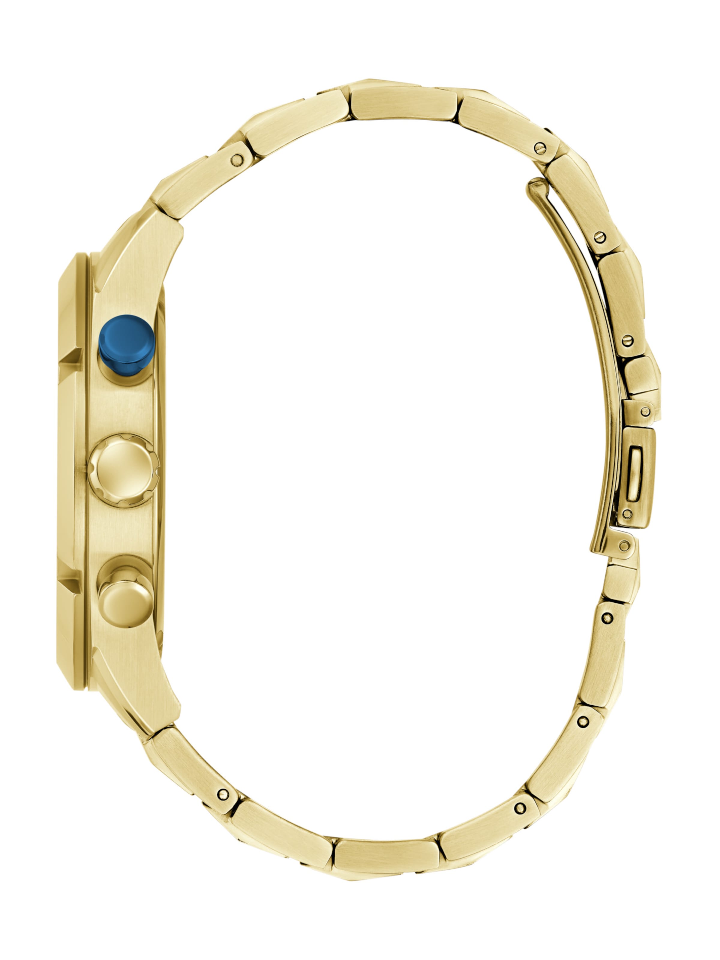 GUESS Analoog horloge 'Resistance' in Goud