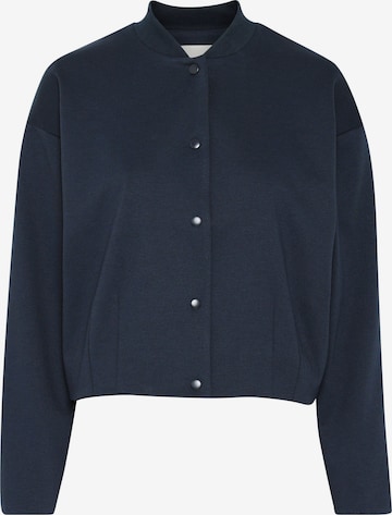 ICHI Tussenjas 'Kate' in Blauw: voorkant