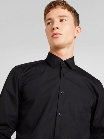 Regular fit Camicia 'Koey' di HUGO in nero