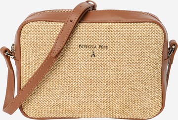 Sac à bandoulière PATRIZIA PEPE en beige : devant