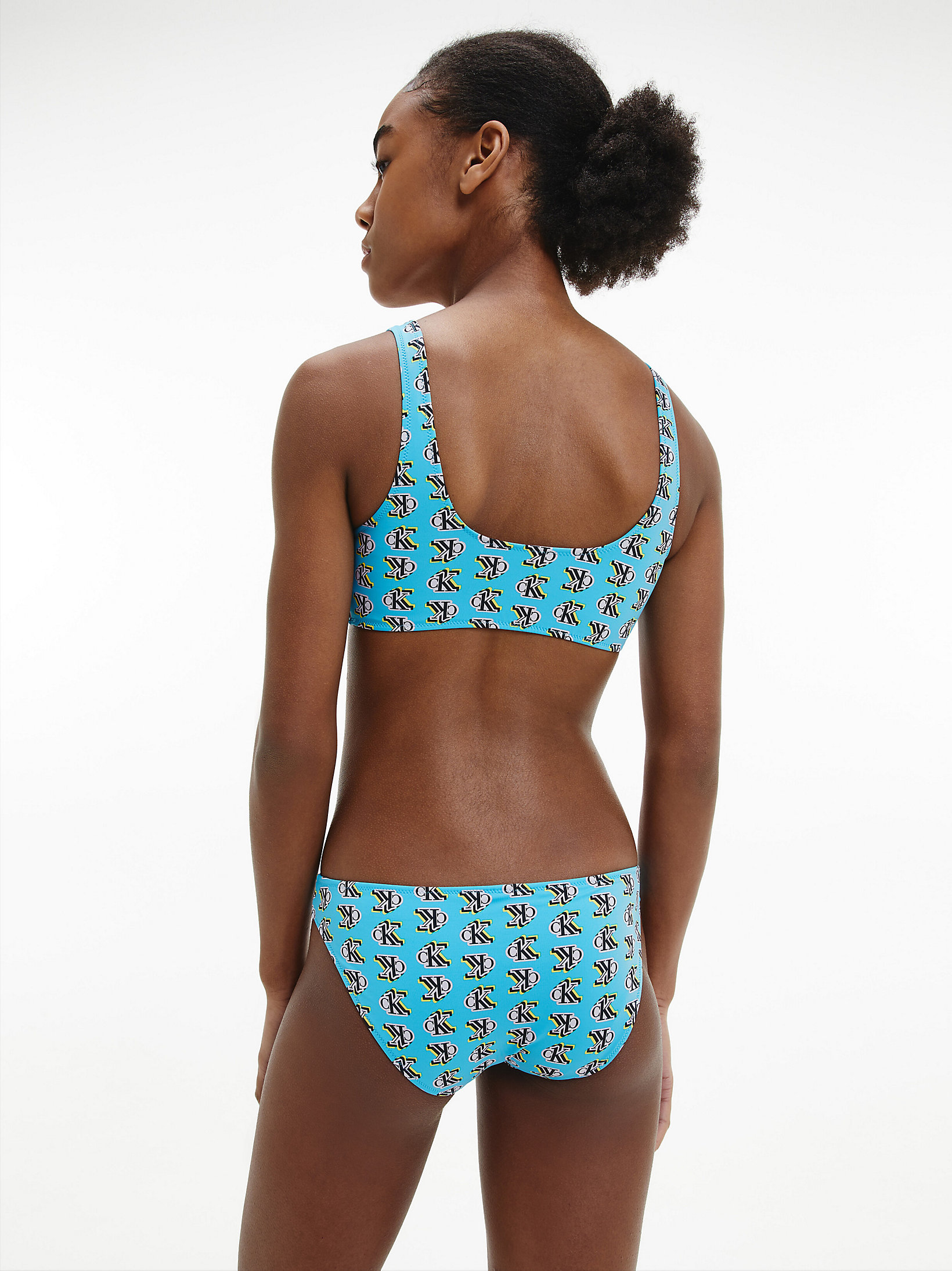 Calvin Klein Swimwear Bikinihose in Aqua 