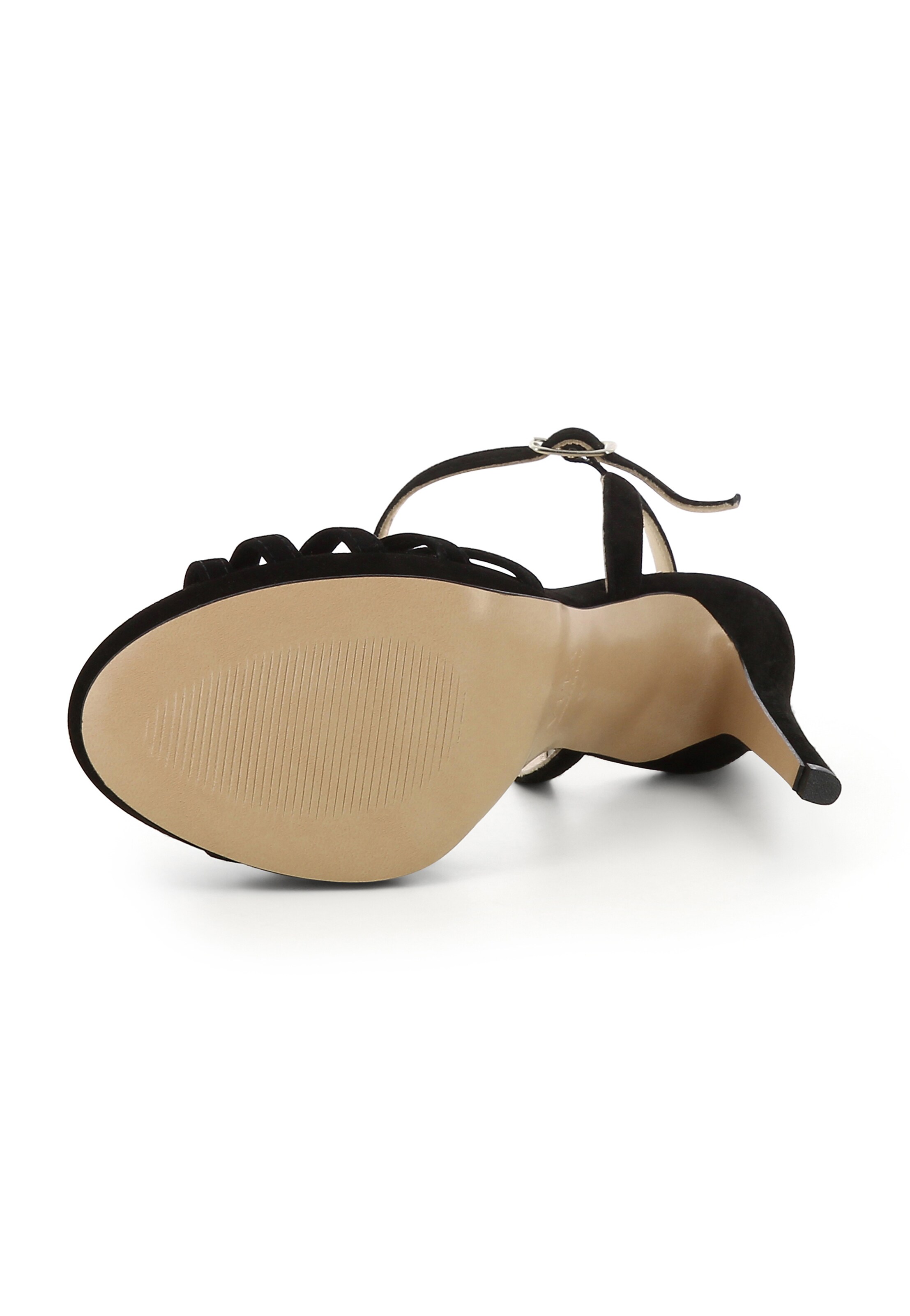 EVITA Sandalen met riem in Zwart