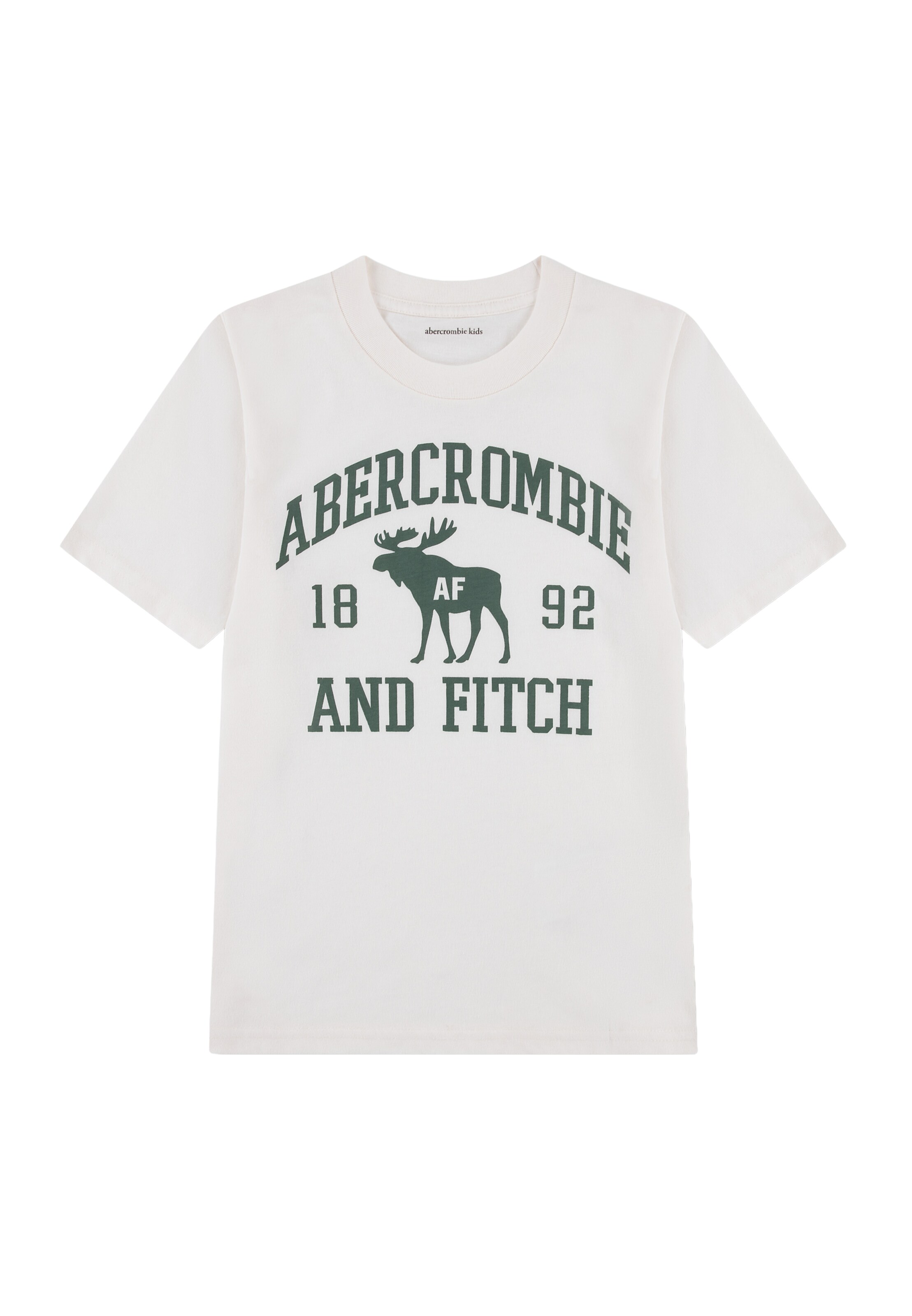 Abercrombie & Fitch Shirt in 110-116 in Green / White, Item view