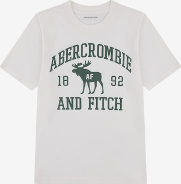 Abercrombie & Fitch Футболка в Белый: спереди