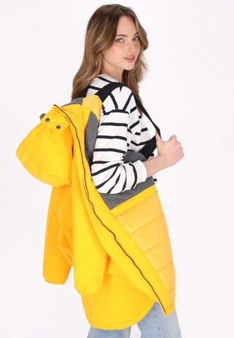 DreiMaster Maritim - Casaco funcionais 'Anorak' em amarelo
