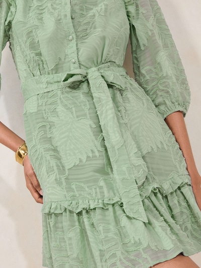 Lipsy Vestido camisero en 34 en verde claro, Vista del producto