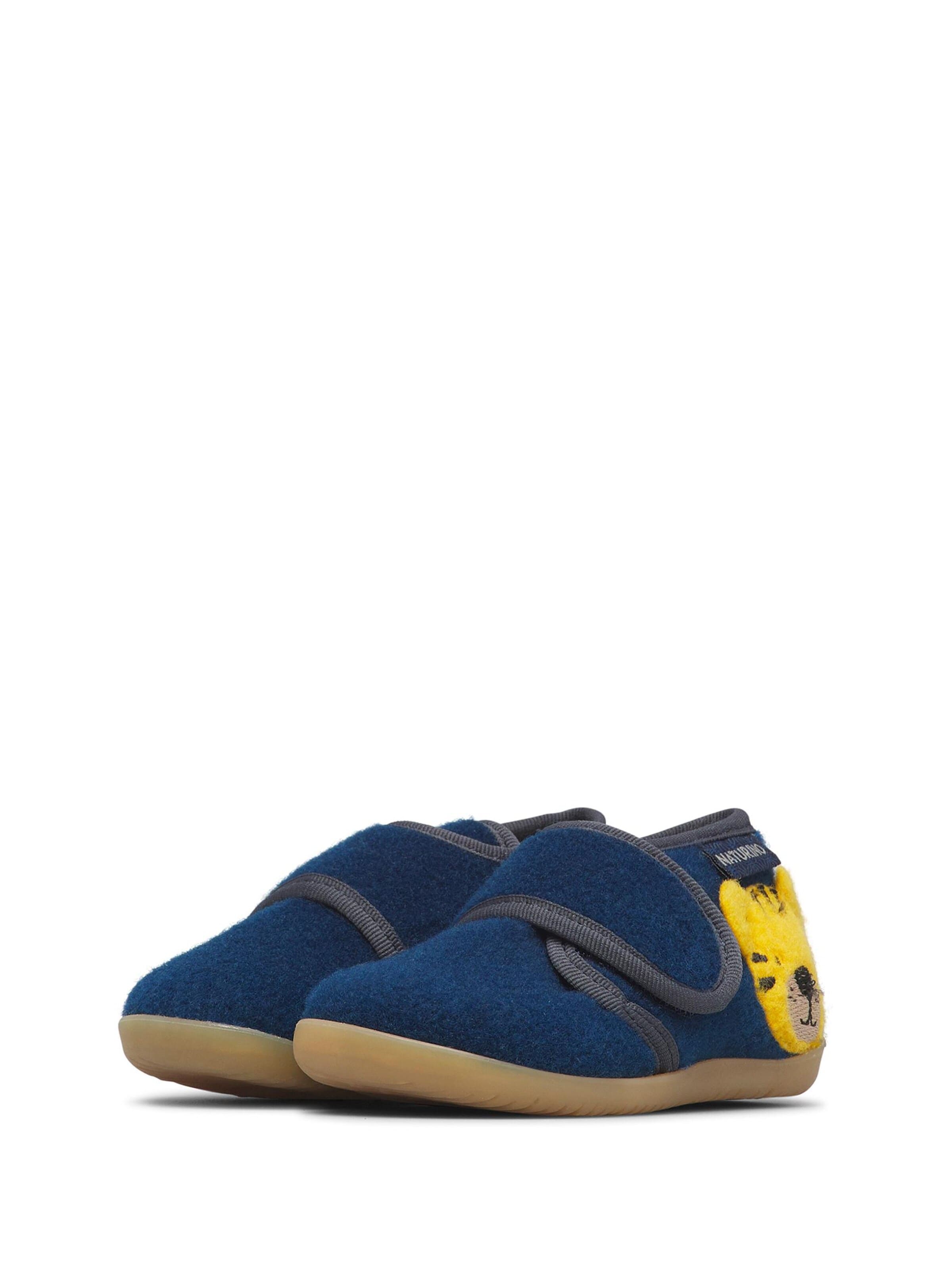 NATURINO Slipper 'SAMBY' in Blue