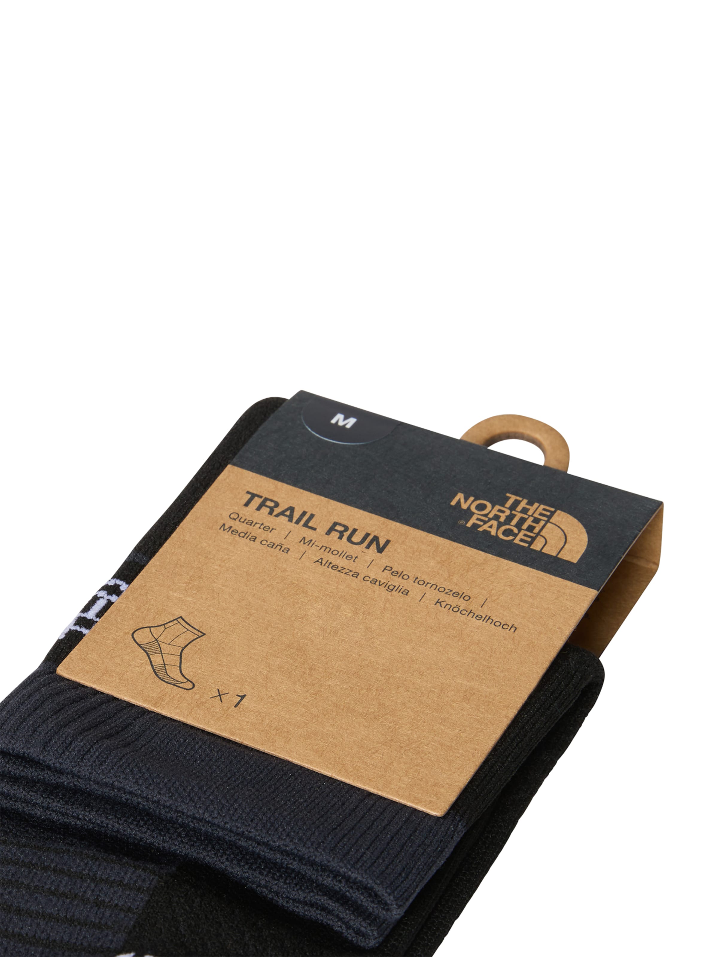 THE NORTH FACE Spordisokid 'Trail Run', värv must