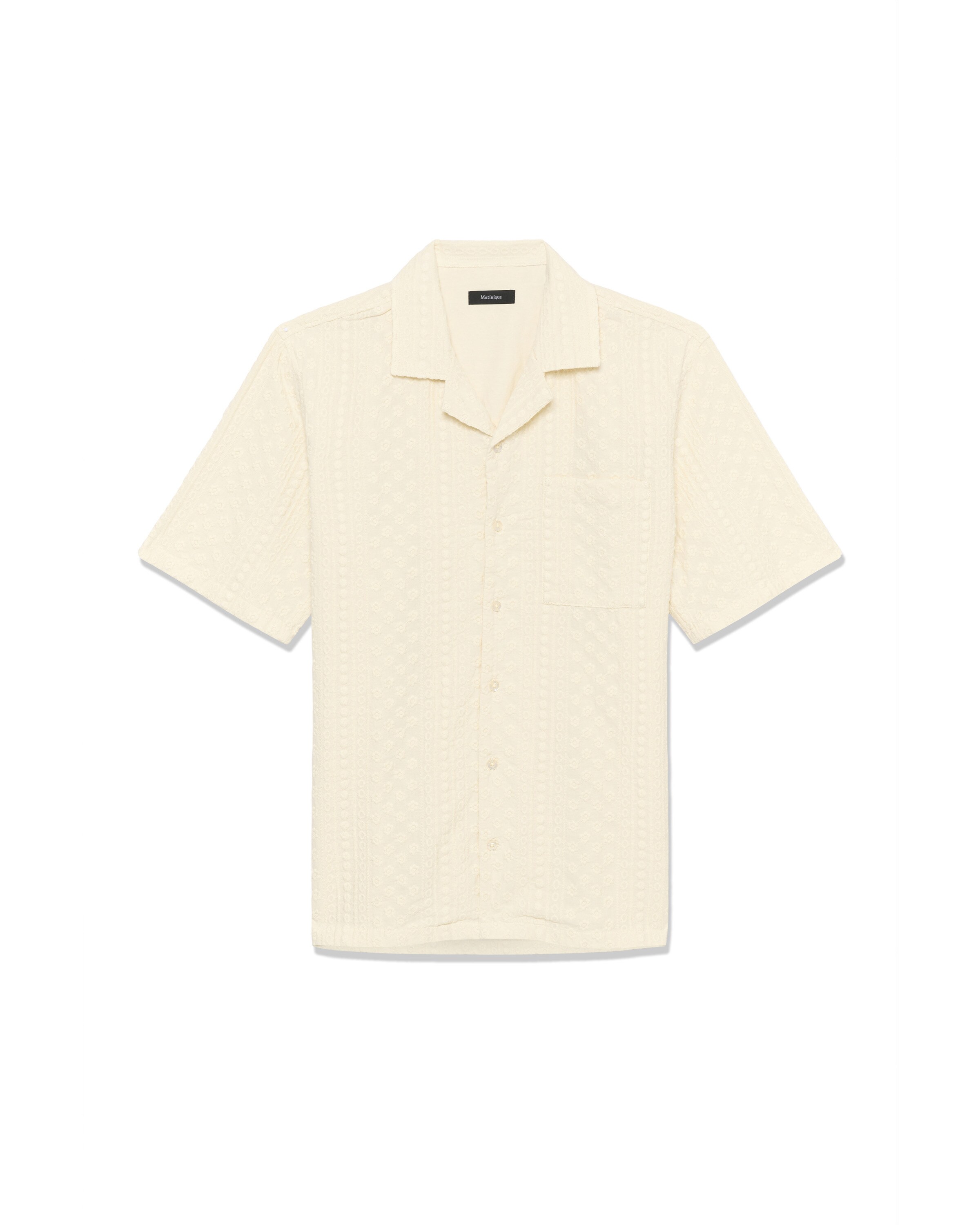 Matinique Regular Fit Hemd 'Klampo' in Beige: Vorderseite