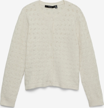VERO MODA - Casaco de malha 'VMDOFFY' em bege: frente