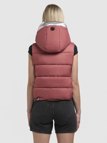 Gilet 'Rina' khujo en rouge