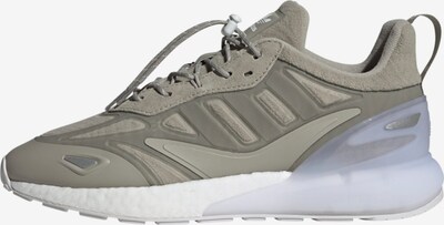 ADIDAS ORIGINALS Sneaker ' ZX 2K BOOST 2.0 ' in beige / grau / grün / weiß, Produktansicht