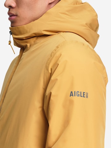Parka mi-saison ' Rainpack Warm90+ ' AIGLE en jaune