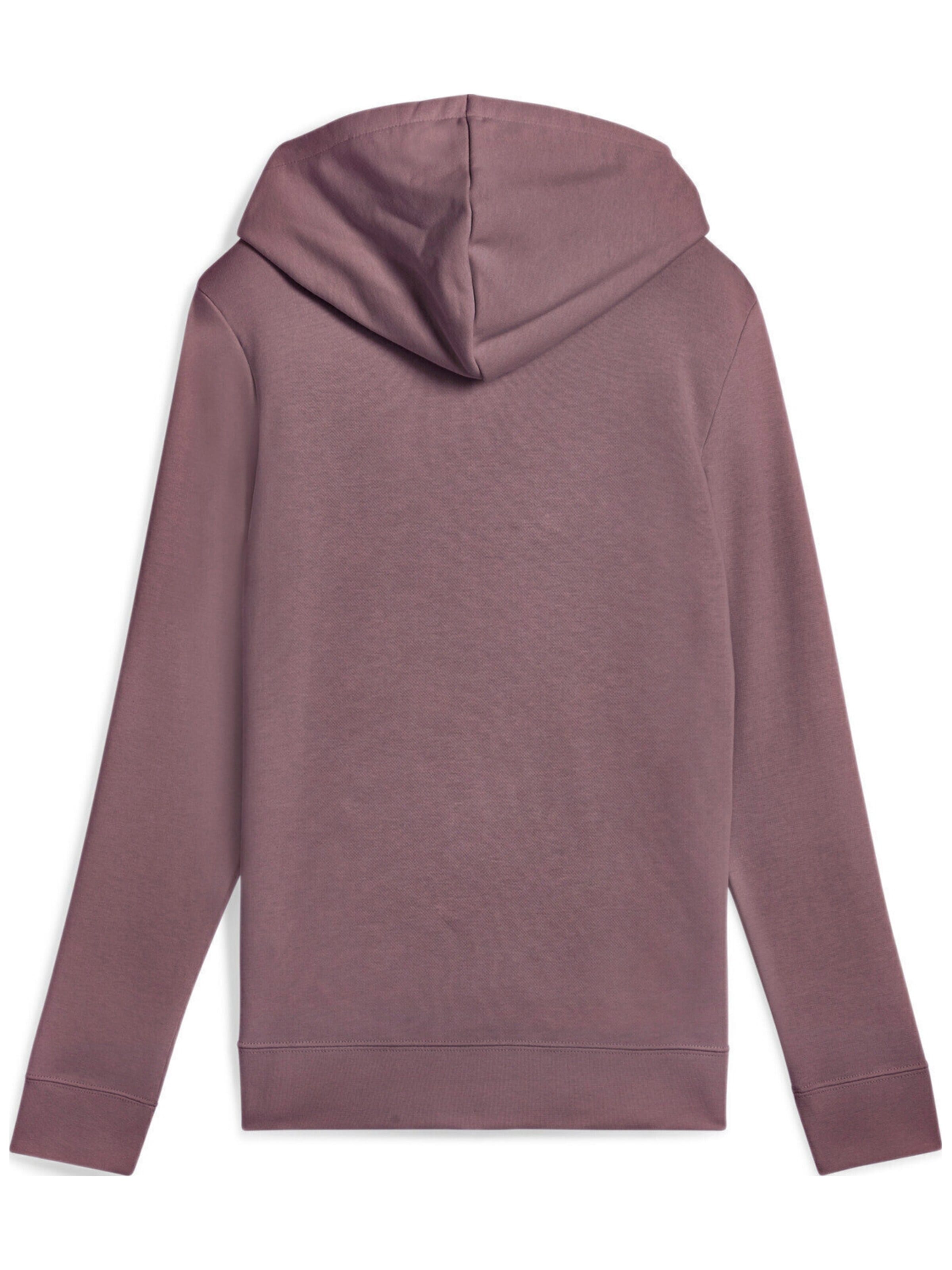 PUMA - Sudadera con cremallera 'Puma Ess No. 1 Logo Hoodie' en lila