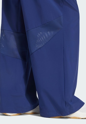 ADIDAS PERFORMANCE Široký strih Športové nohavice - Modrá