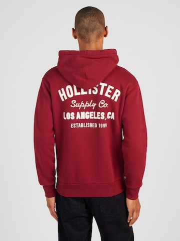 Sweat-shirt HOLLISTER en rouge